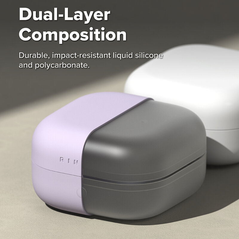 Husa Samsung Galaxy Buds 4 Ringke Silicone, mov