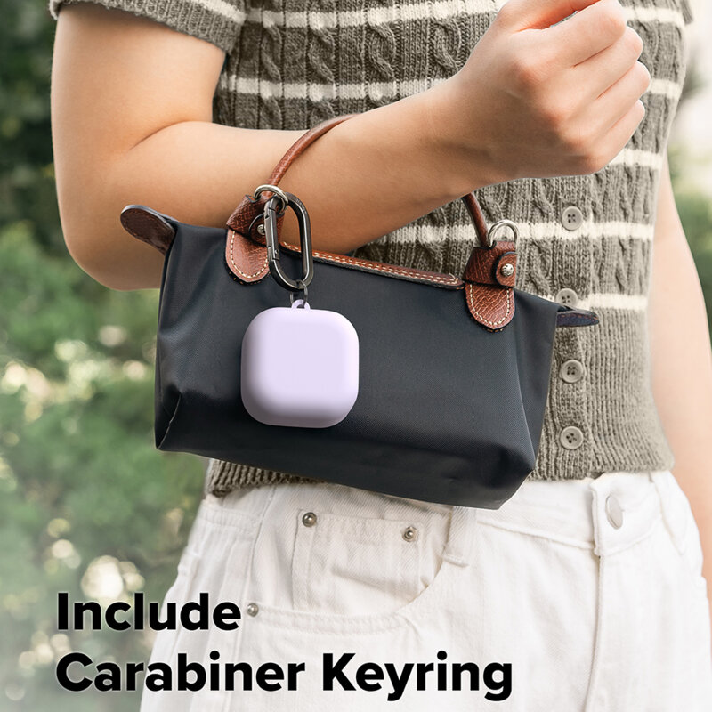 Husa Samsung Galaxy Buds 4 Ringke Silicone, mov