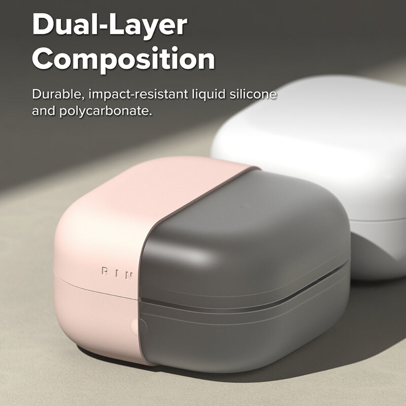 Husa Samsung Galaxy Buds 4 Ringke Silicone, roz