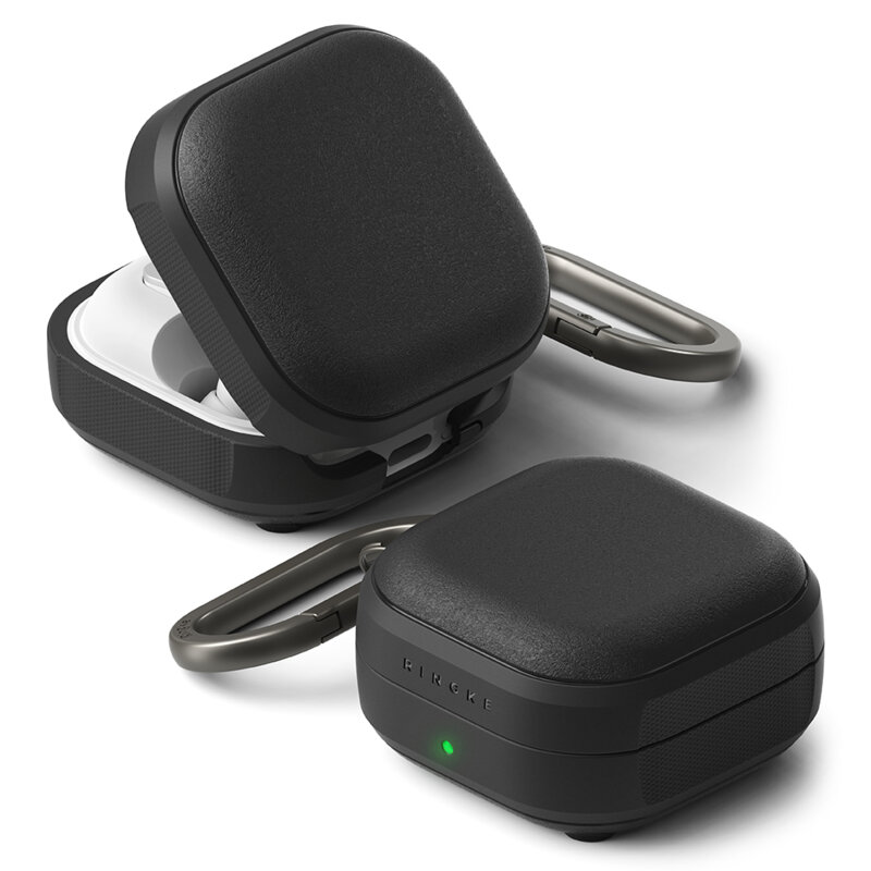 Husa Samsung Galaxy Buds 4 Ringk Onyx Magnetic, negru