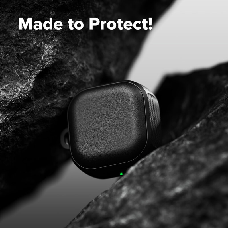 Husa Samsung Galaxy Buds 4 Ringk Onyx Magnetic, negru