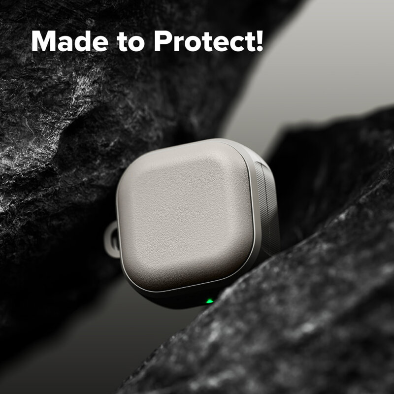 Husa Samsung Galaxy Buds 4 Ringk Onyx Magnetic, gri