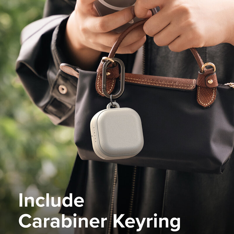 Husa Samsung Galaxy Buds 4 Ringk Onyx Magnetic, gri