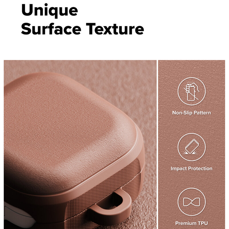 Husa Samsung Galaxy Buds 4 Pro Ringk Onyx Magnetic, oranj