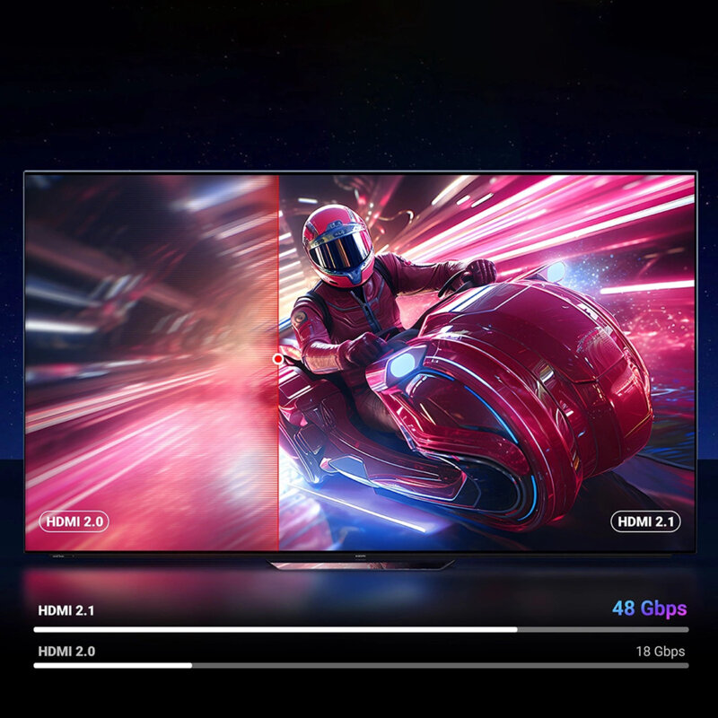 Cablu HDMI la HDMI 8K, 3D Ugreen, 48Gbps, 1m, 25908