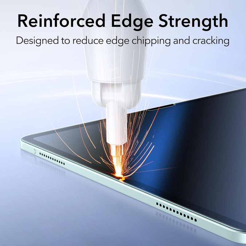 [Pachet 2x] Folie iPad 11 (2025) ESR Paper-Feel UltraFit Tray, transparenta