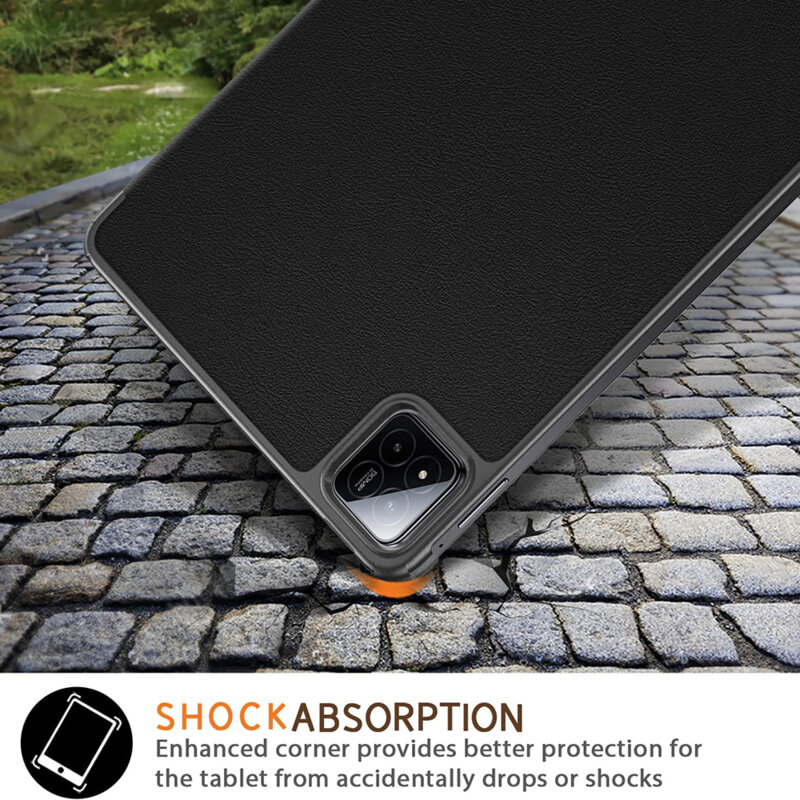 Husa Xiaomi Pad 8 Techsuit FoldPro, negru