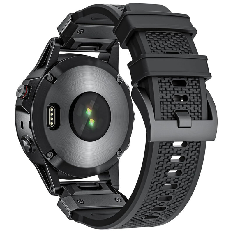 Curea Garmin epix Pro (Gen 2) Standard 47mm Techsuit, negru, W068