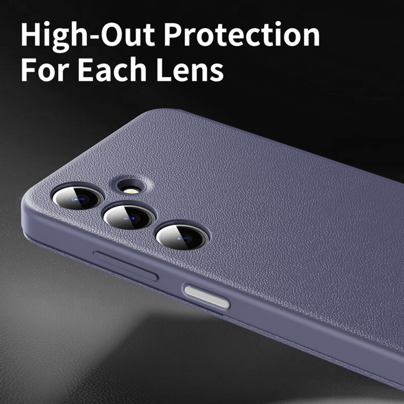 Husa tip carte Samsung Galaxy M17 SmartView Series, mov