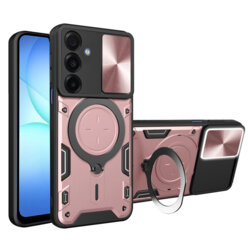 Husa Samsung Galaxy F17 Techsuit CamGuard Pro, roz auriu