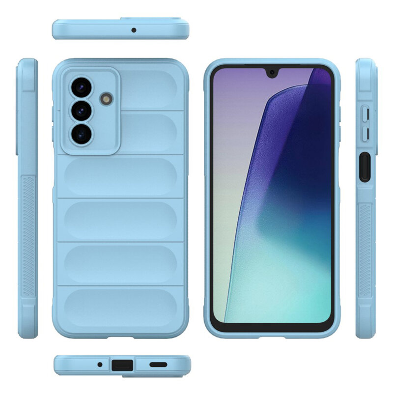 Husa Samsung Galaxy M17 Techsuit Magic Shield, bleu