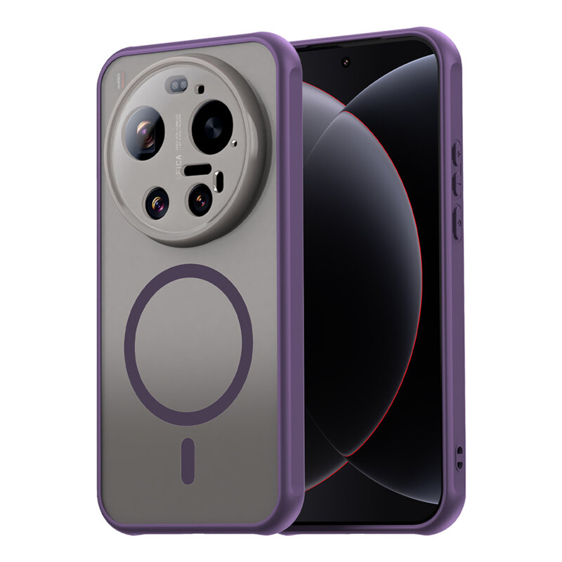 Husa Xiaomi 17 Ultra Techsuit HaloFrost II MagSafe, mov