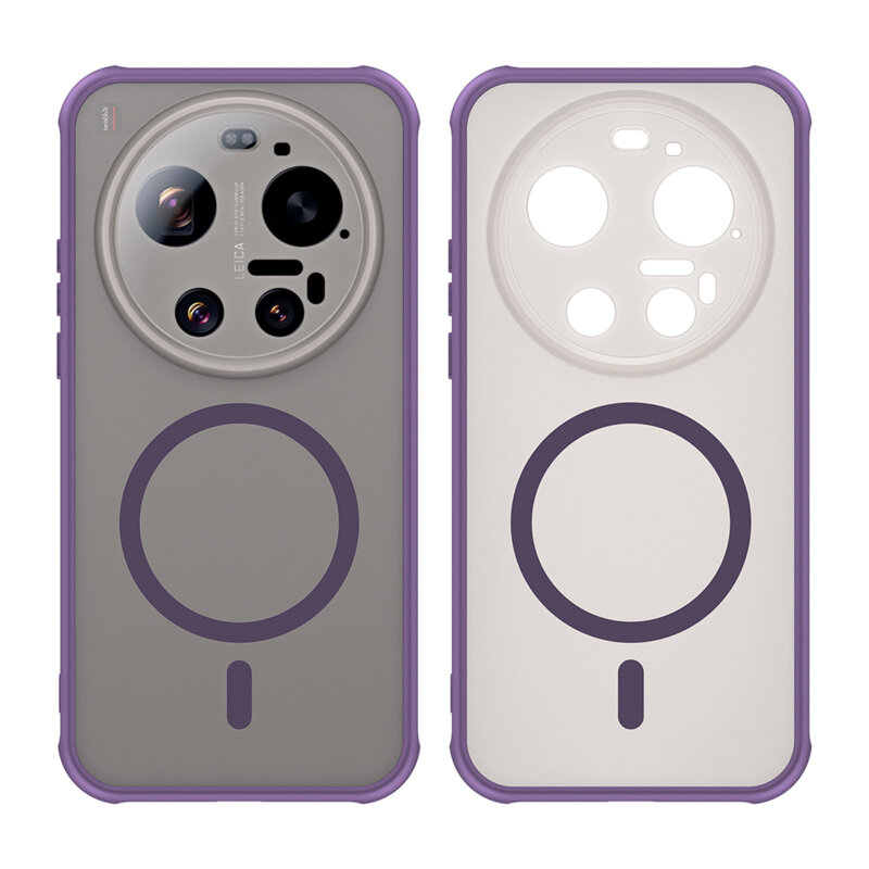 Husa Xiaomi 17 Ultra Techsuit HaloFrost II MagSafe, mov