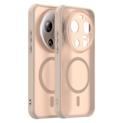 Husa Xiaomi 17 Ultra Techsuit HaloFrost II MagSafe, auriu