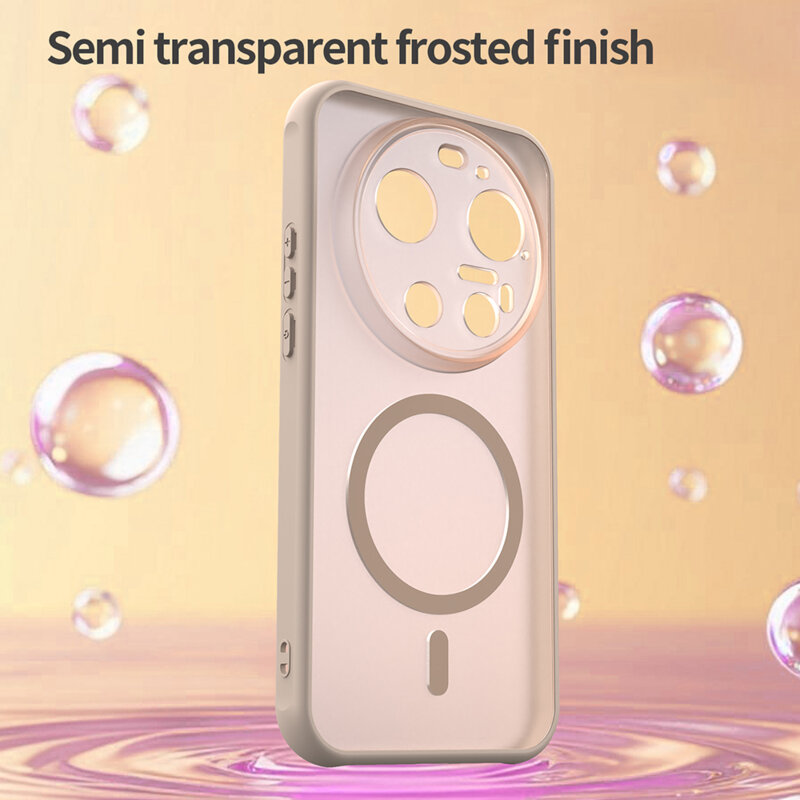 Husa Xiaomi 17 Ultra Techsuit HaloFrost II MagSafe, auriu