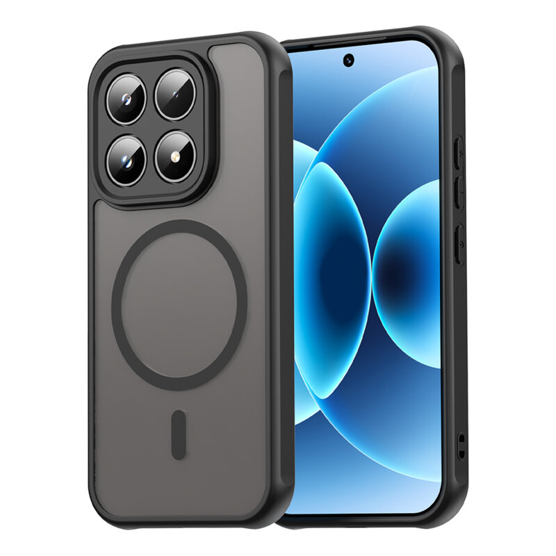 Husa Xiaomi 17 Techsuit HaloFrost II MagSafe, negru