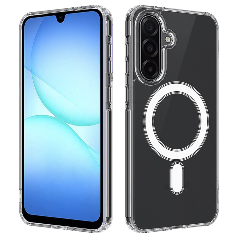 Husa Samsung Galaxy M17 Techsuit MagSafe Pro, transparenta