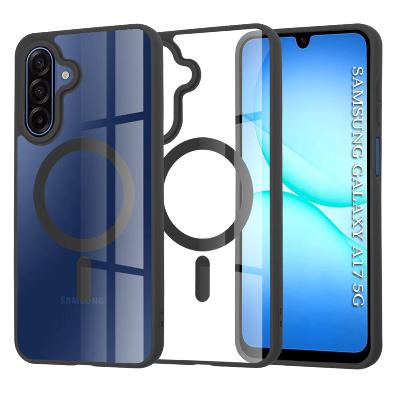 Husa Samsung Galaxy F17 Techsuit MagSafe Pro, negru