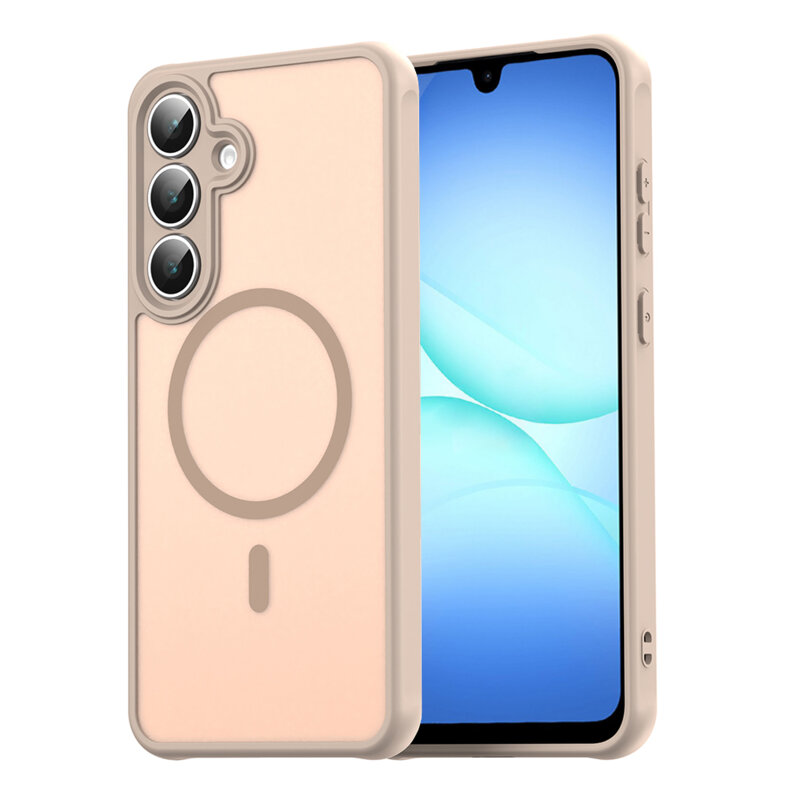 Husa Samsung Galaxy M17 Techsuit HaloFrost II MagSafe, auriu