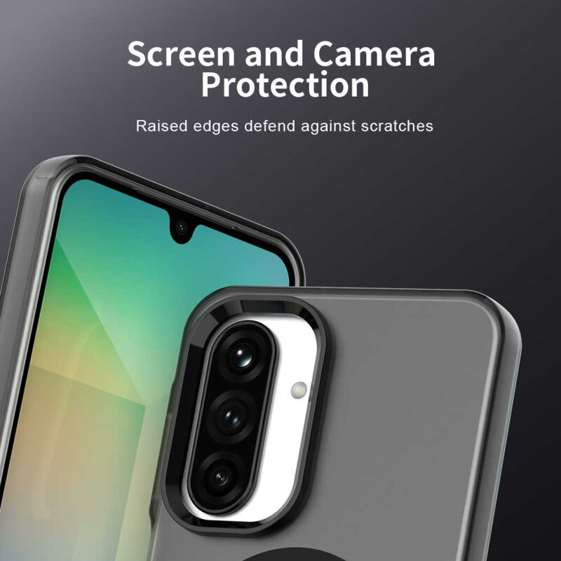 Husa Samsung Galaxy M17 Techsuit CandyCase MagSafe, negru