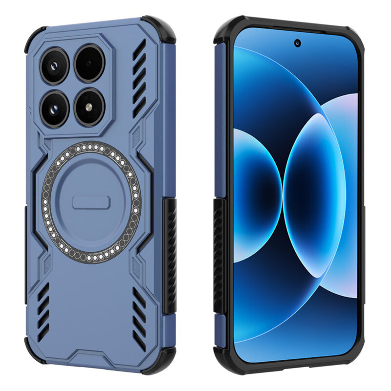 Husa Xiaomi 17 Techsuit ArmorMag Case, albastru