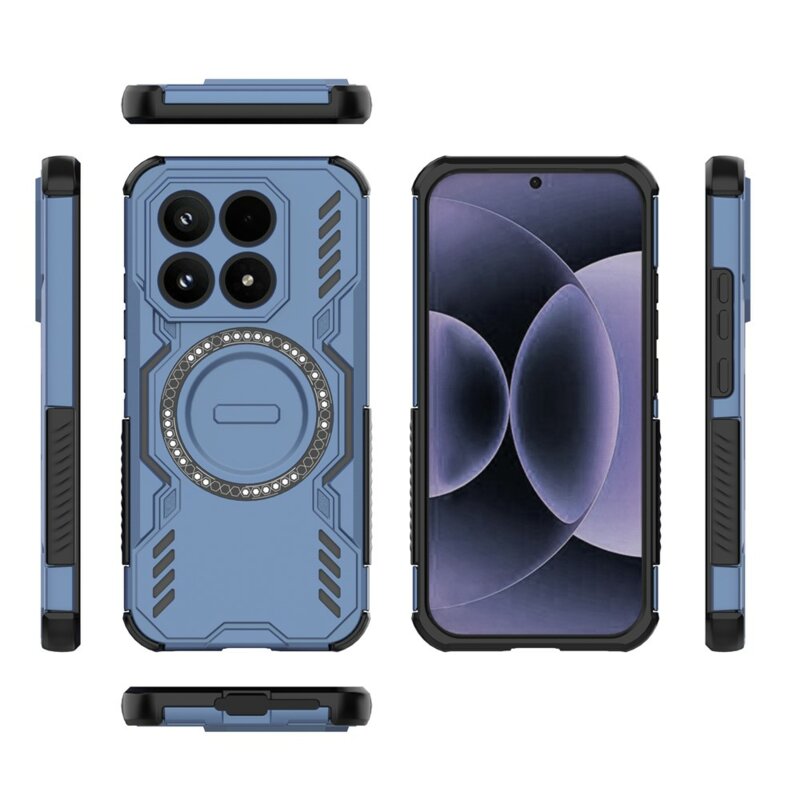 Husa Xiaomi 17 Techsuit ArmorMag Case, albastru