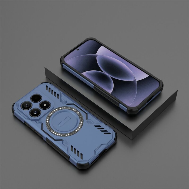 Husa Xiaomi 17 Techsuit ArmorMag Case, albastru