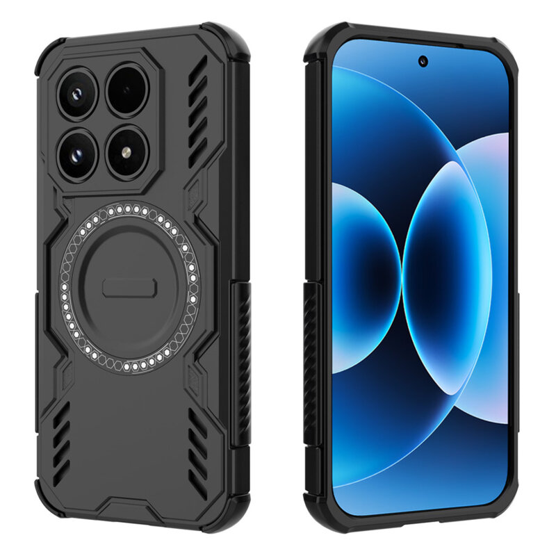 Husa Xiaomi 17 Techsuit ArmorMag Case, negru