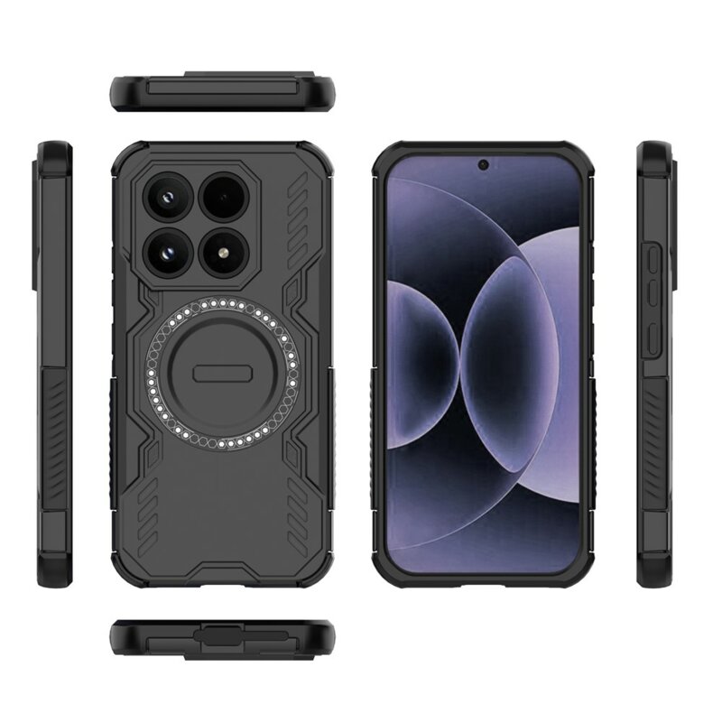 Husa Xiaomi 17 Techsuit ArmorMag Case, negru