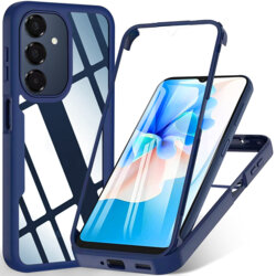 Husa 360° Samsung Galaxy M17 Techsuit ColorVerse, albastru