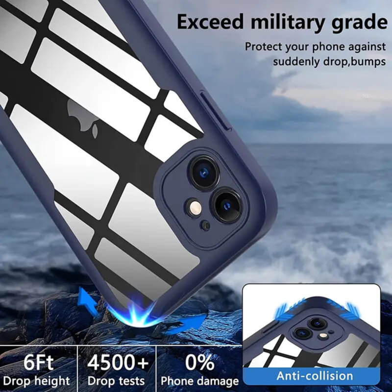 Husa 360° Samsung Galaxy F17 Techsuit ColorVerse, albastru