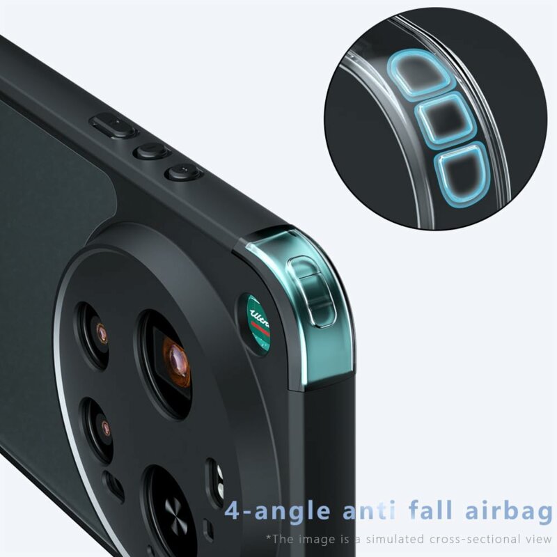 Husa Xiaomi 17 Ultra Techsuit PureFrost MagSafe, negru frost