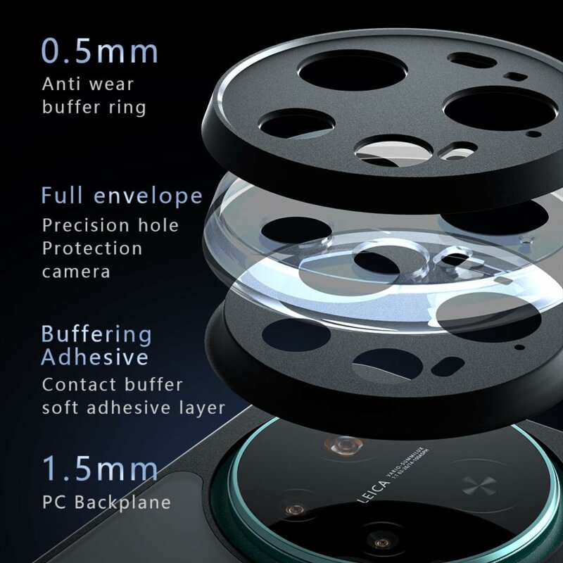 Husa Xiaomi 17 Ultra Techsuit PureFrost MagSafe, negru frost