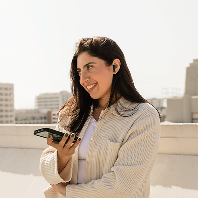 Casti Bluetooth TWS, Active Noise Cancelling JBL Tune Flex, negru