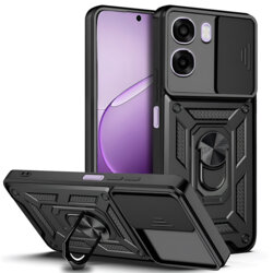 Husa Oppo A6x 5G protectie camera Techsuit CamShield Series, negru