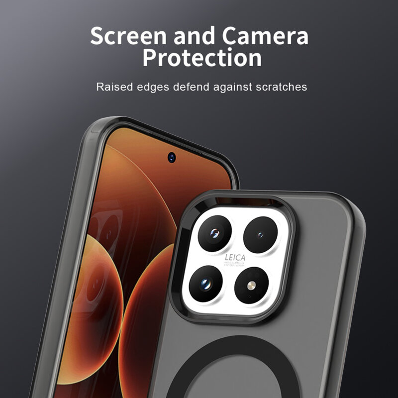 Husa Xiaomi 17 Techsuit CandyCase MagSafe, negru