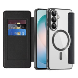 Husa Samsung Galaxy S26 Plus Techsuit SmartMag Book Case, negru