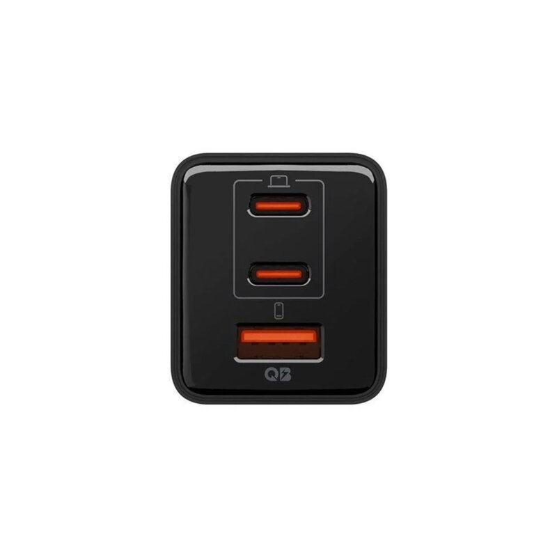 Incarcator USB, 2x Type-C Fast Charge Spigen, 47W, negru, EE473EU
