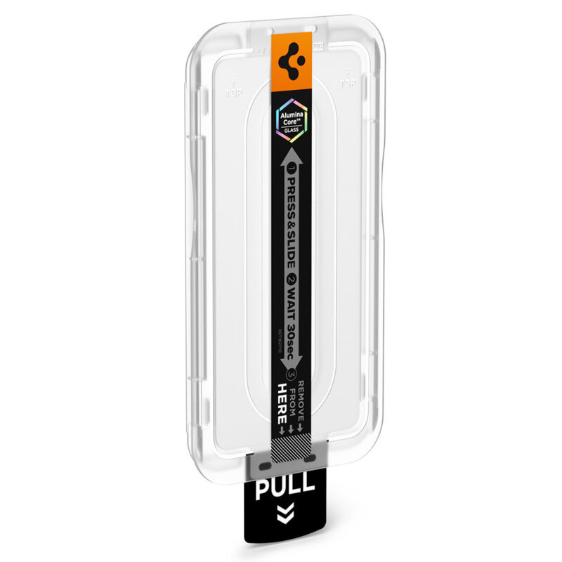 [Pachet 2x] Folie Samsung Galaxy S26 Spigen Glas.tR EZ Fit Pro (Anti-Reflection), transparenta