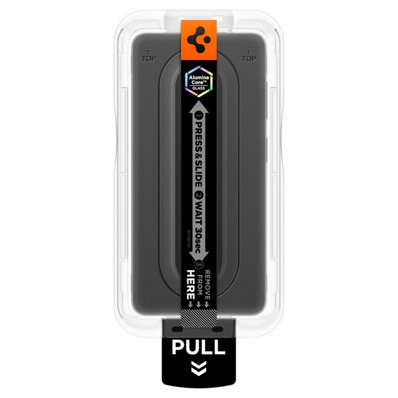 [Pachet 2x] Folie Samsung Galaxy S26 Spigen Glas.tR EZ Fit Pro (Anti-Reflection), transparenta