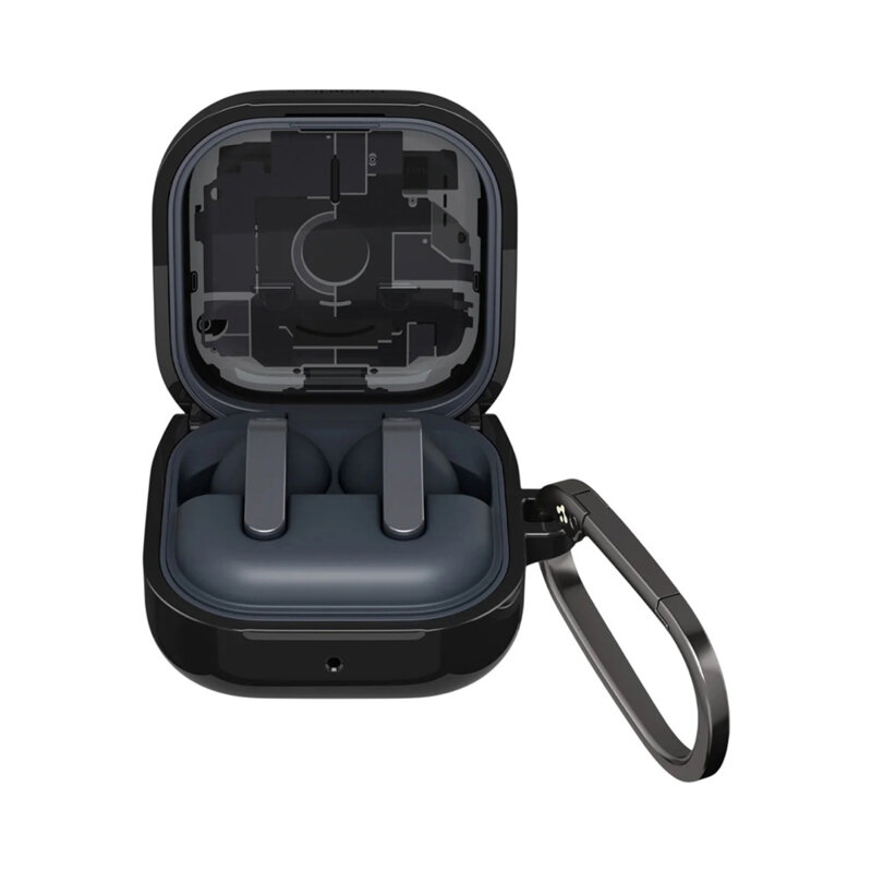 Husa Samsung Galaxy Buds 4 Pro Spigen Ultra Hybrid Zero One, negru