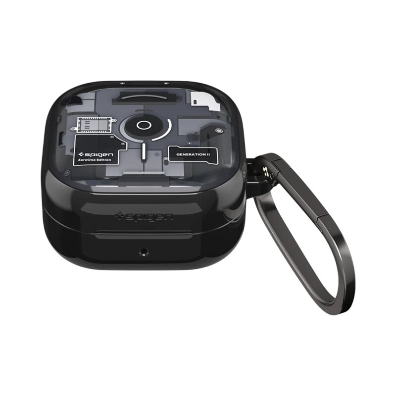 Husa Samsung Galaxy Buds 4 Pro Spigen Ultra Hybrid Zero One, negru