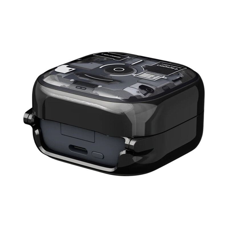 Husa Samsung Galaxy Buds 4 Pro Spigen Ultra Hybrid Zero One, negru