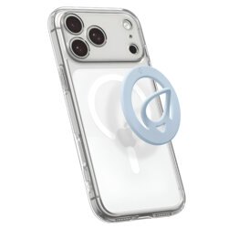 Inel magnetic, suport telefon MagSafe Spigen Dual Pop, albastru