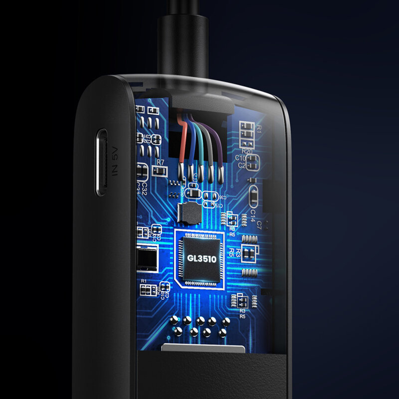 Hub 4 x USB, Type-C 12V Ugreen, 5Gbps, 0.25m, negru, 10915