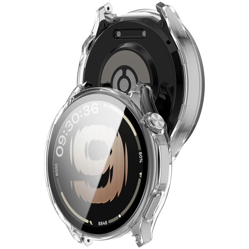 [Pachet 360°] Husa + folie OnePlus Watch Lite Techsuit Defense, transparenta