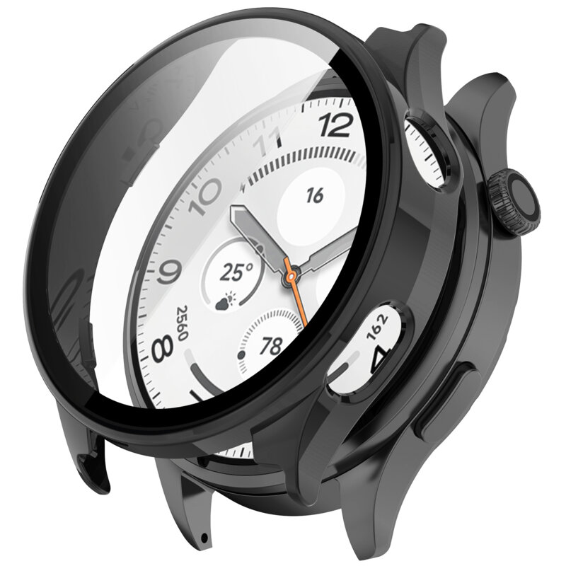 [Pachet 360°] Husa + folie Xiaomi Watch 5 (47mm) Techsuit Defense, negru