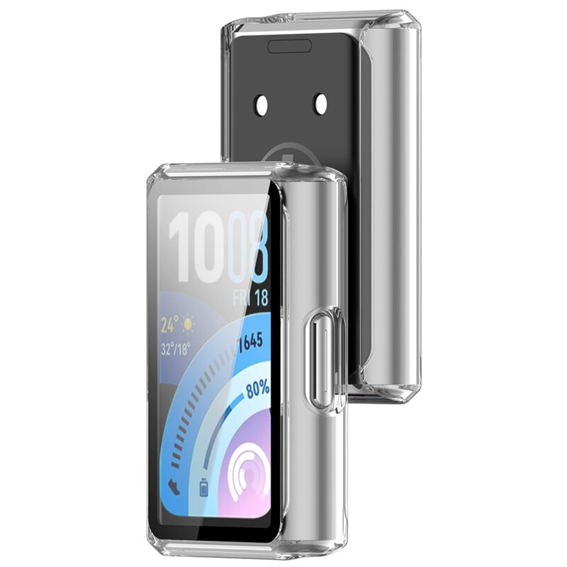 [Pachet 360°] Husa + folie Huawei Band 11 Pro Techsuit Defense, transparenta