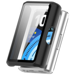 [Pachet 360°] Husa + folie Huawei Band 11 Pro Techsuit Defense, negru