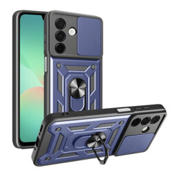 Husa Samsung Galaxy A26 5G protectie camera Techsuit CamShield Series, albastru